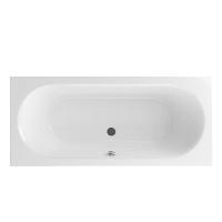 Rechteckbadewanne Maui, 180 x 80 x 44 cm, weiß