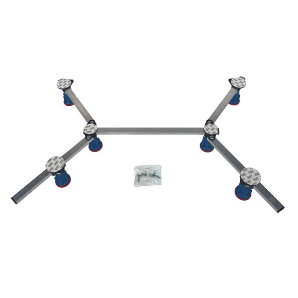 6-Punktduschwannenfuß DF6 flach, Verstellbereich: 87 - 115 mm