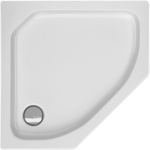 5-Eckduschwanne Varna F, 90 x 90 x 6,5 cm, weiß