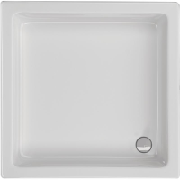 Viereckduschwanne Tino E, 70 x 70 x 7,5 cm, weiß
