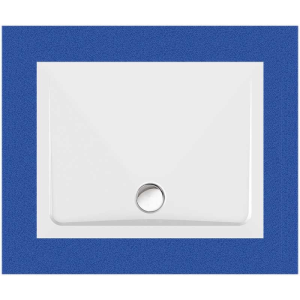 Rechteckduschwanne Arenal E, 90 x 70 x 2,5 cm, weiß inkl. CS-Finish-Dichtsystem