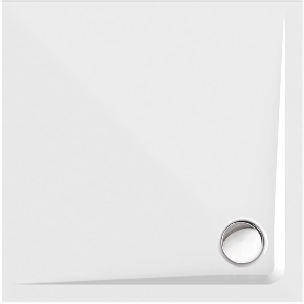 Viereckduschwanne Arenal E, 90 x 90 x 2,5 cm, weiß