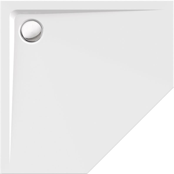 5-Eckduschwanne Arenal F, 100 x 100 x 2,5 cm, weiß