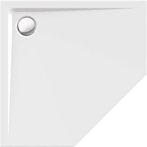 5-Eckduschwanne Arenal F, 100 x 100 x 2,5 cm, weiß