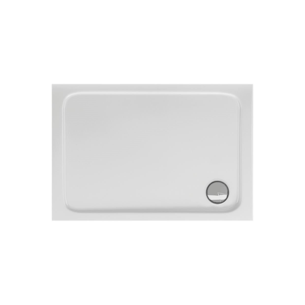 Rechteckduschwanne Tia Plus E, 100 x 80 x 3 cm,...