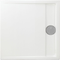 Rechteckduschwanne Easytray E, 100 x 80 x 2,5 cm, weiß