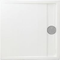 Viereckduschwanne Easytray E, 100 x 100 x 2,5 cm, weiß
