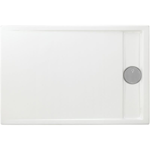 Rechteckduschwanne Easytray E, 120 x 80 x 2,5 cm, weiß