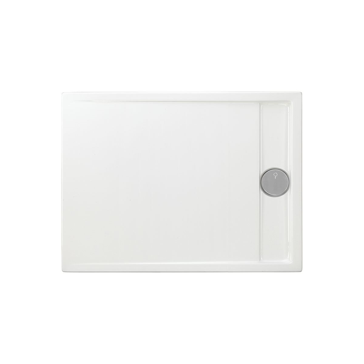 Rechteckduschwanne Easytray E, 120 x 90 x 2,5 cm, weiß
