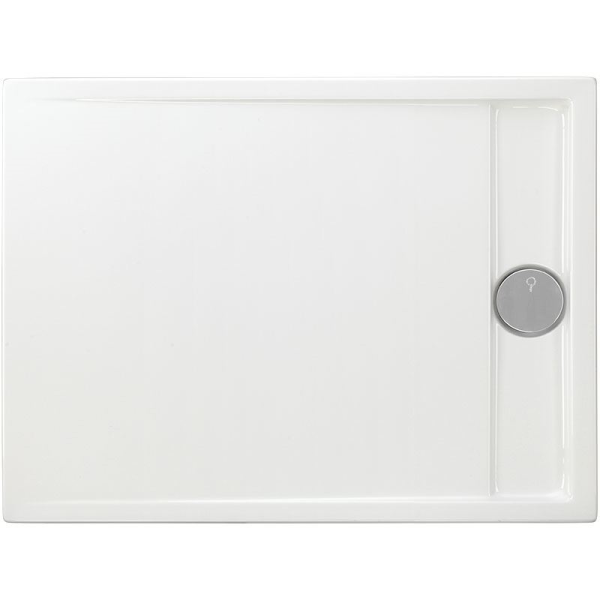 Rechteckduschwanne Easytray E, 120 x 90 x 2,5 cm, weiß