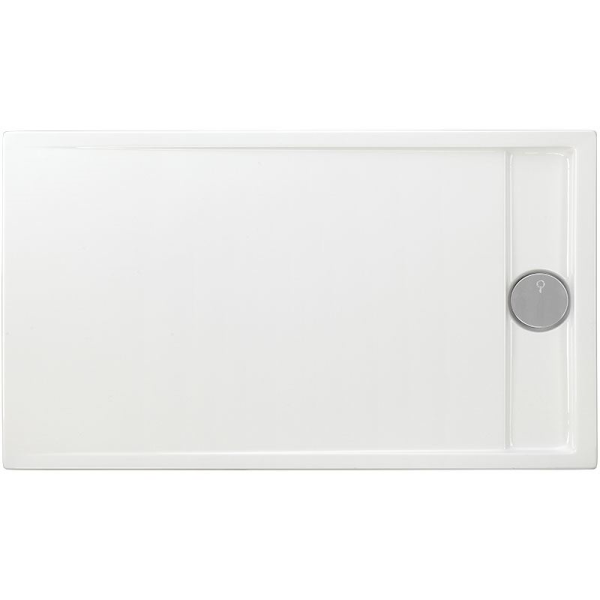 Rechteckduschwanne Easytray E, 140 x 80 x 2,5 cm, weiß
