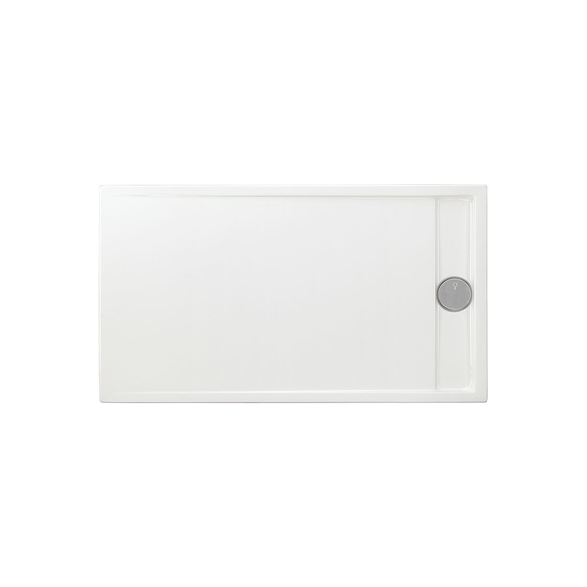 Rechteckduschwanne Easytray E, 160 x 90 x 2,5 cm, weiß