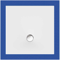 Viereckduschwanne Flat New E, 80 x 80 x 1,5 cm, weiß, inkl. CS-Finish-Dichtsystem