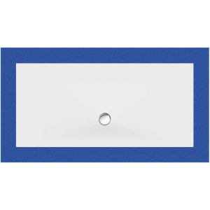 Rechteckeckduschwanne Flat New E, 180 x 80 x 2,5 cm, weiß, inkl. CS-Finish-Dichtsystem