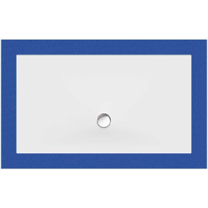 Rechteckduschwanne Flat New E, 160 x 90 x 2,5 cm, weiß inkl. CS-Finish-Dichtsystem