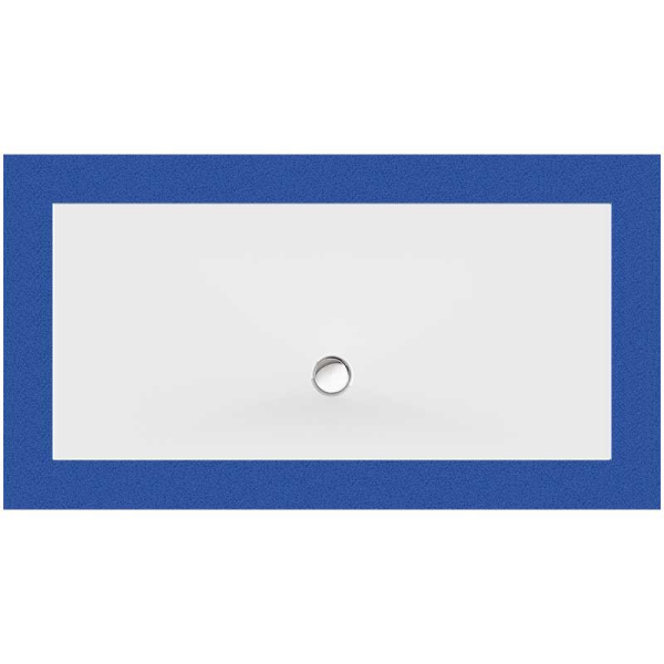 Rechteckduschwanne Flat New E, 170 x 75 x 2,5 cm, weiß inkl. CS-Finish-Dichtsystem