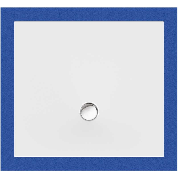 Rechteckduschwanne Flat New E, 110 x 100 x 2,5 cm, weiß inkl. CS-Finish-Dichtsystem