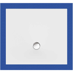 Rechteckduschwanne Flat New E, 110 x 100 x 2,5 cm, weiß inkl. CS-Finish-Dichtsystem