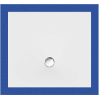 Rechteckduschwanne Flat New E, 110 x 100 x 2,5 cm, weiß inkl. CS-Finish-Dichtsystem