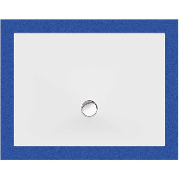 Rechteckduschwanne Flat New E, 130 x 100 x 2 cm, weiß inkl. CS-Finish-Dichtsystem