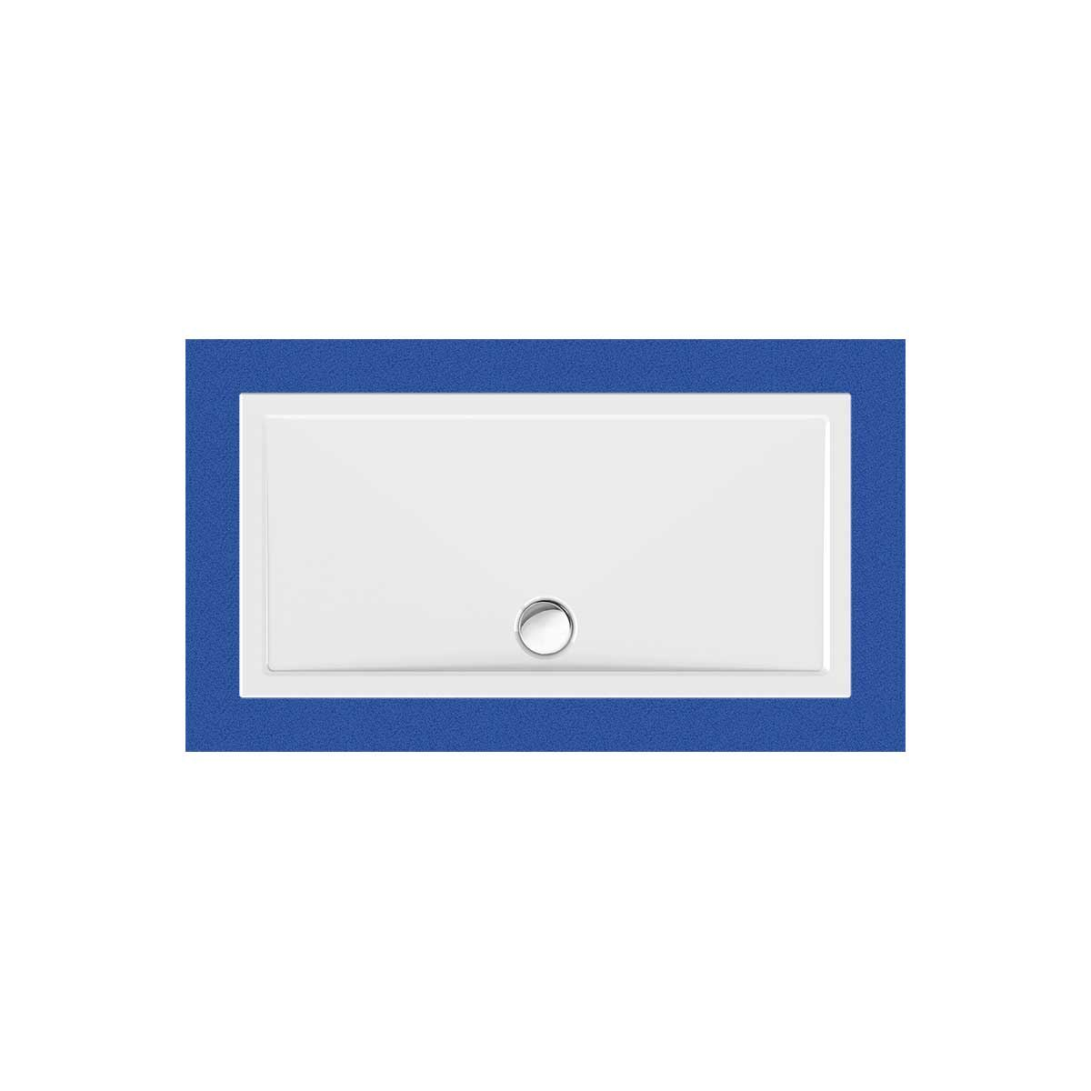 Rechteckduschwanne Sito E, 140 x 70 x 2,5 cm,...