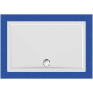 Rechteckduschwanne Sito E, 140 x 90 x 2,5 cm, weiß inkl. CS-Finish-Dichtsystem
