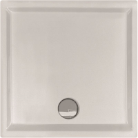 Viereckduschwanne Mariana E, 90 x 90 x 4 cm, weiß