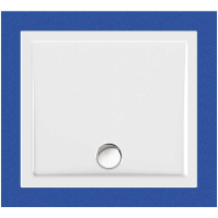Rechteckduschwanne Sito E, 90 x 80 x 2,5 cm, weiß inkl. CS-Finish-Dichtsystem