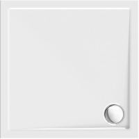 Viereckduschwanne Sito E, 100 x 100 x 2,5 cm, weiß