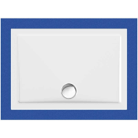 Rechteckduschwanne Sito E, 120 x 90 x 2,5 cm, weiß inkl. CS-Finish-Dichtsystem