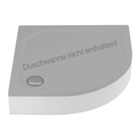 Schürze für Viertelkreisduschwanne Asta, 90 x 90 x 2,5 cm, weiß R55