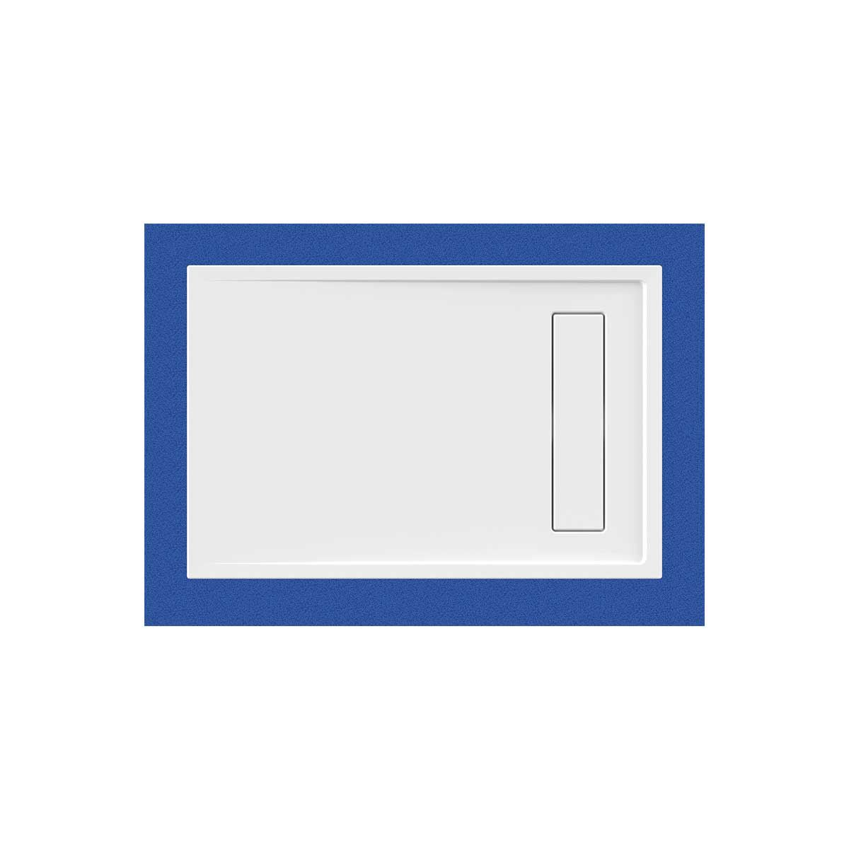 Rechteckduschwanne Lyon E, 100 x 80 x 2,5 cm,...