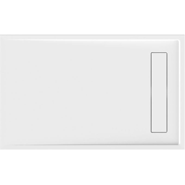 Rechteckduschwanne Lyon E, 150 x 90 x 2,5 cm, weiß