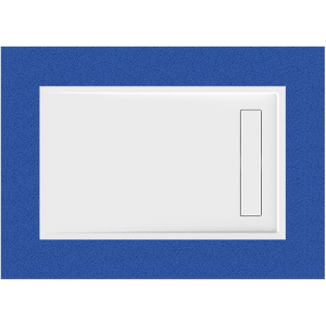 Rechteckduschwanne Lyon E, 150 x 90 x 2,5 cm, weiß inkl. CS-Finish-Dichtsystem