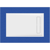 Rechteckduschwanne Lyon E, 150 x 90 x 2,5 cm, weiß inkl. CS-Finish-Dichtsystem