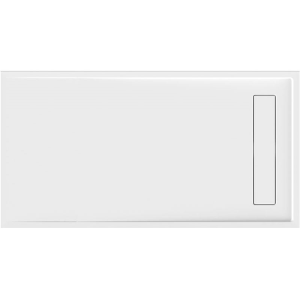 Rechteckduschwanne Lyon E, 170 x 90 x 2,5 cm, weiß
