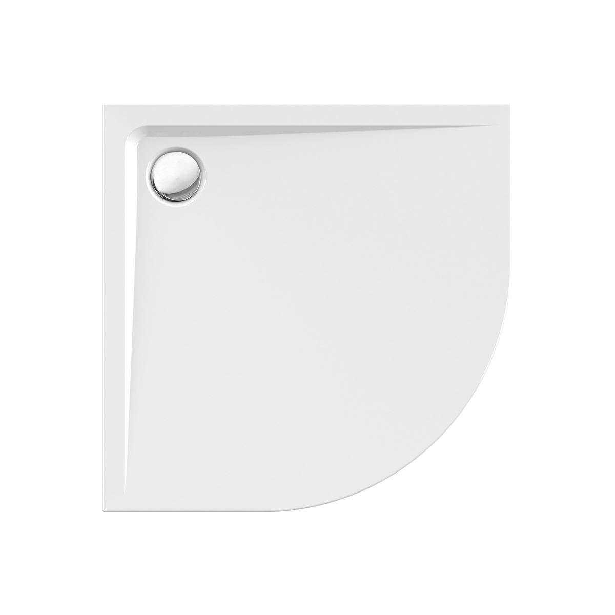 Viertelkreisduschwanne Arenal R, 120 x 1 box