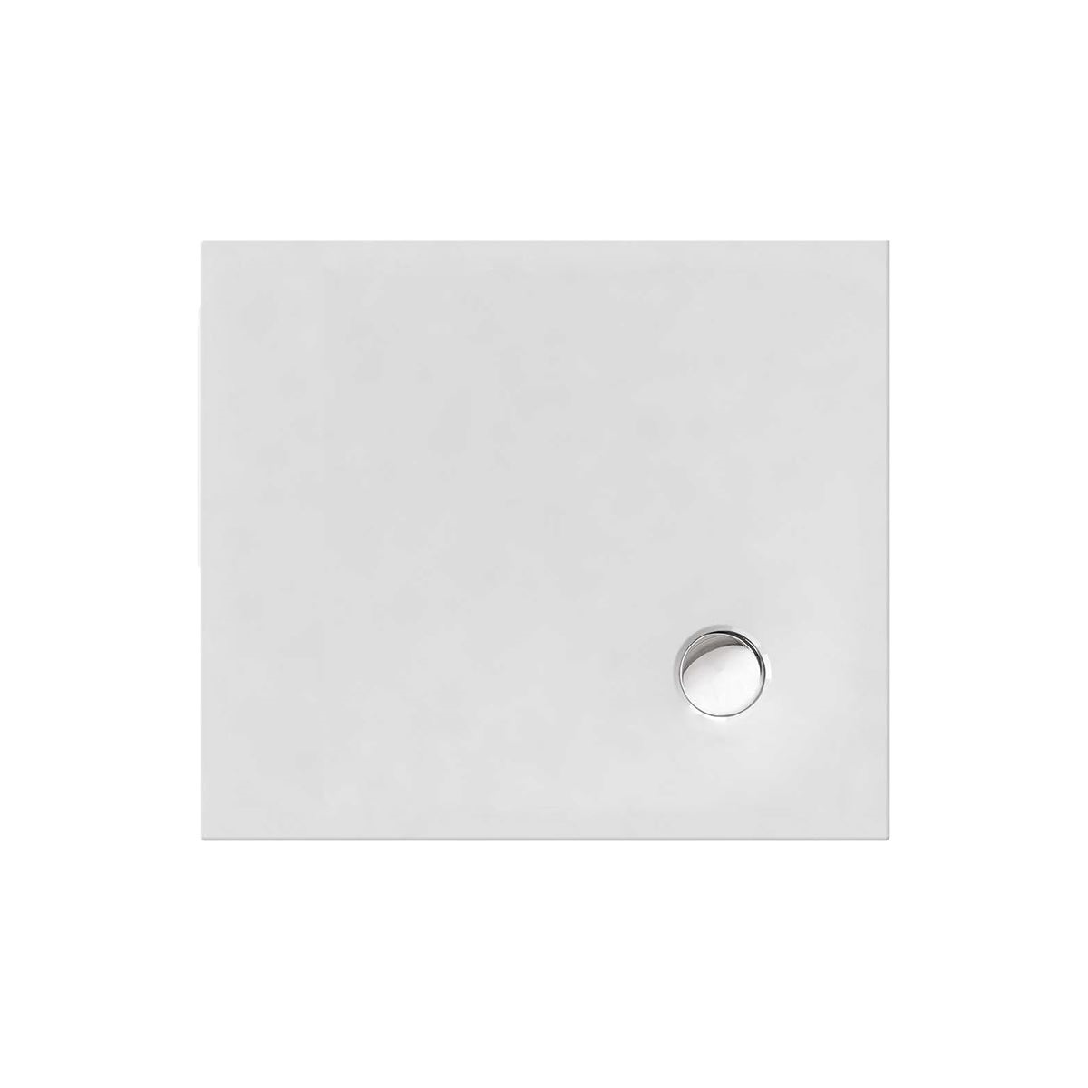 Viereckduschwanne Flat Corner E, 80 x 80 x 2,0 cm, wei&szlig