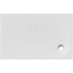 Rechteckduschwanne Flat Corner E, 120 x 90 x 3 cm, weiß