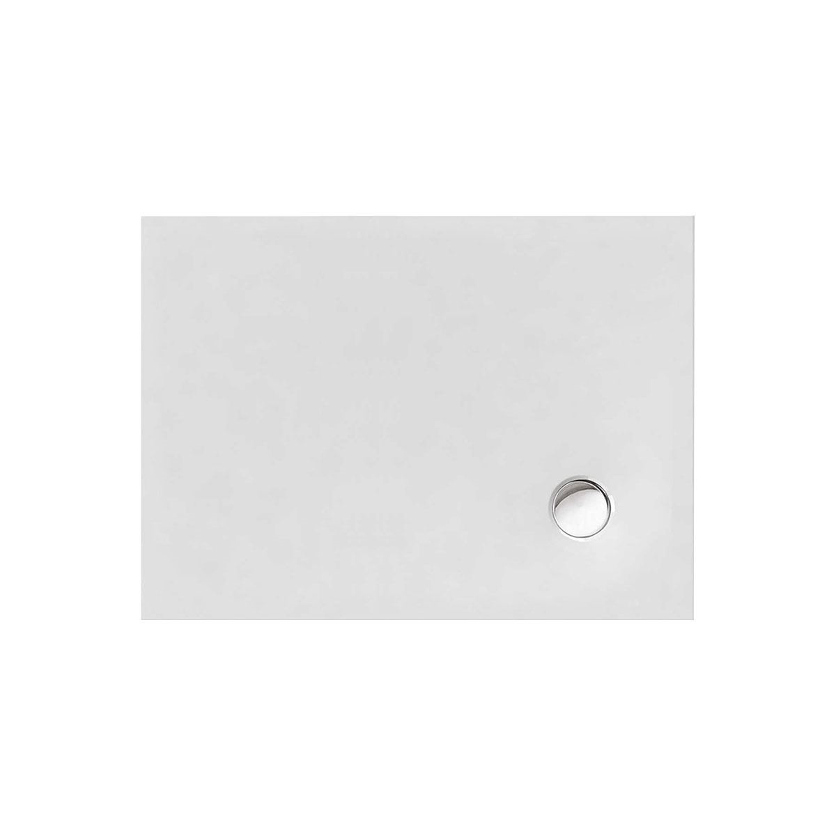 Rechteckduschwanne Flat Corner E, 120 x 100 x 3 cm,...