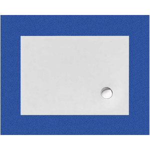 Rechteckduschwanne Flat Corner E, 120 x 100 x 3 cm, weiß inkl. CS-Finish-Dichtsystem