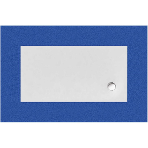 Rechteckduschwanne Flat Corner E, 140 x 80 x 2 cm, weiß inkl. CS-Finish-Dichtsystem