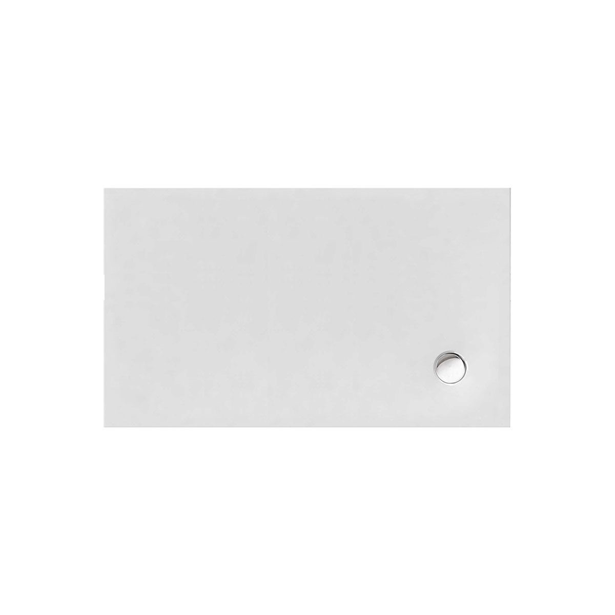 Rechteckduschwanne Flat Corner E, 140 x 90 x 2,5 cm, wei&szl