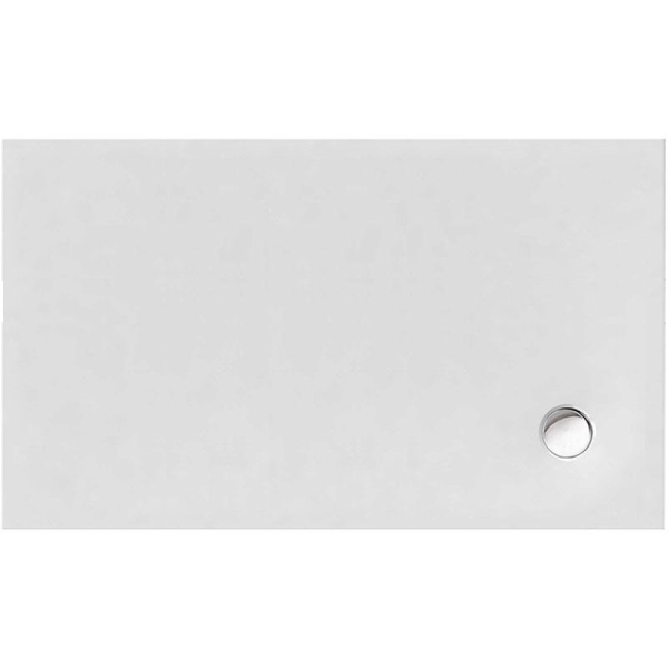 Rechteckduschwanne Flat Corner E, 140 x 90 x 2,5 cm, weiß
