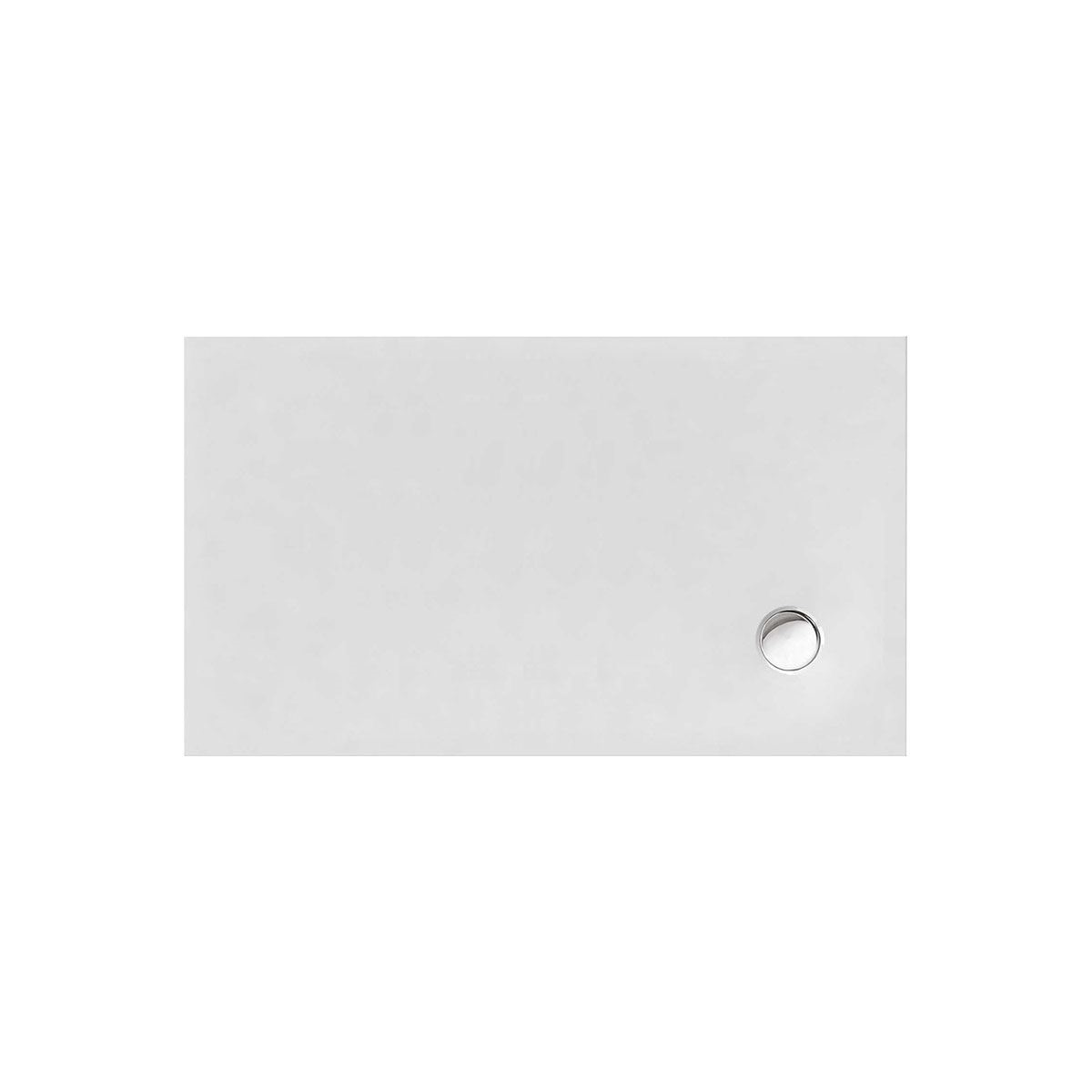 Rechteckduschwanne Flat Corner E, 140 x 100 x 2 cm, wei&szli