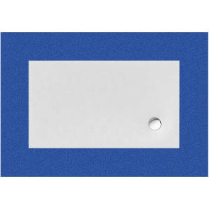 Rechteckduschwanne Flat Corner E, 140 x 100 x 2 cm, weiß inkl. CS-Finish-Dichtsystem