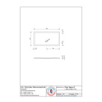 Rechteckduschwanne Flat New E, 150 x 80 x 2,5 cm, weiß inkl. CS-Finish-Dichtsystem