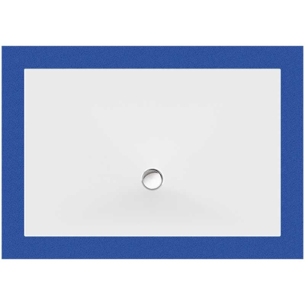 Rechteckduschwanne Flat New E, 150 x 100 x 2,5 cm, weiß inkl. CS-Finish-Dichtsystem