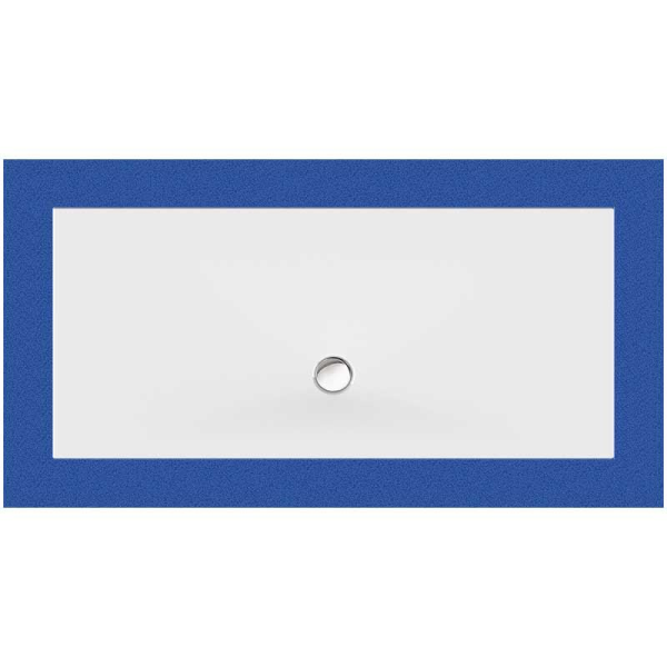 Rechteckduschwanne Flat New E, 170 x 70 x 2,5 cm, weiß inkl. CS-Finish-Dichtsystem