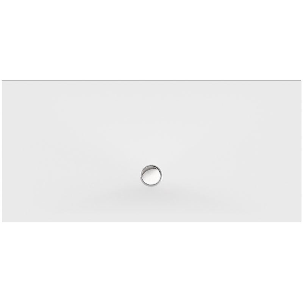 Rechteckduschwanne Flat New E, 170 x 80 x 2,5 cm, weiß